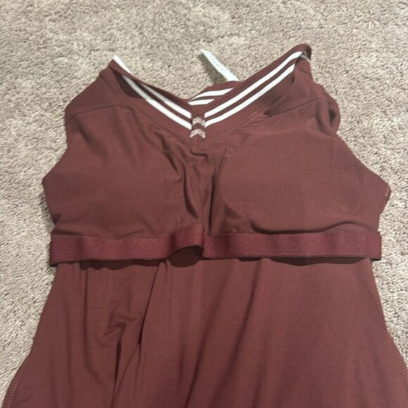 Rae Mode V Neck summer dress built in shelf bra! Size M - Picture 8 of 9